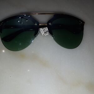Nordstrom Green Aviator Sunglasses Accessories